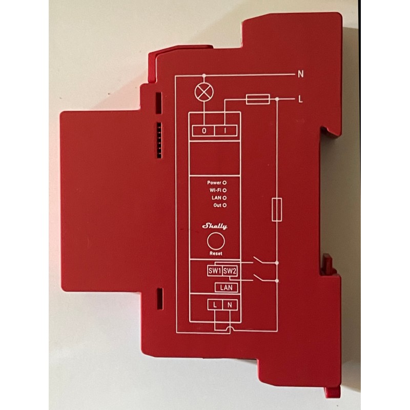 Shelly PRO 1PM Relais De Tableau Rail DIN WIFI France Domotique