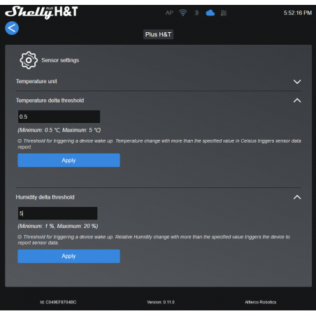 Shelly Plus H T Capteur Sonde Temperature Humidit Sans Fil Wi Fi Mqtt