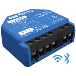 Shelly 1 Gen3 relais Wi-Fi contact sec BLUETOOTH  KNXnet IP détection température interne pour domotique home-automation