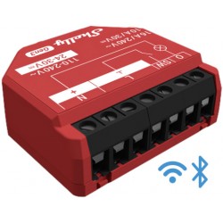 Shelly 1PM Gen3 relais Wi-Fi compteur wattmetre BLUETOOTH  KNXnet IP pour domotique home-automation