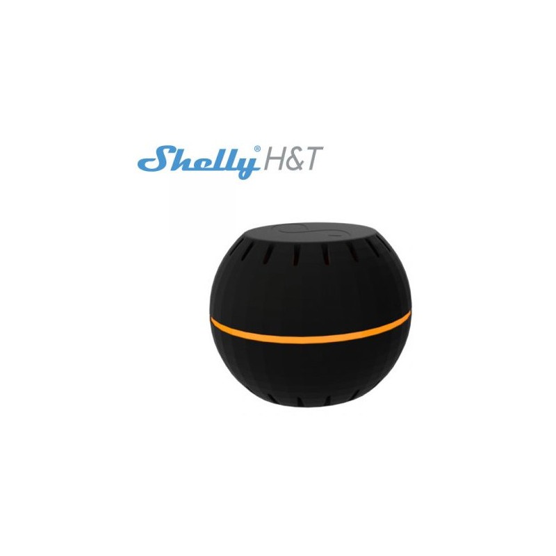 Shelly - Capteur de température et d'humidité Wifi Shelly H&T Blanc -  Shelly - Thermostat connecté - LDLC